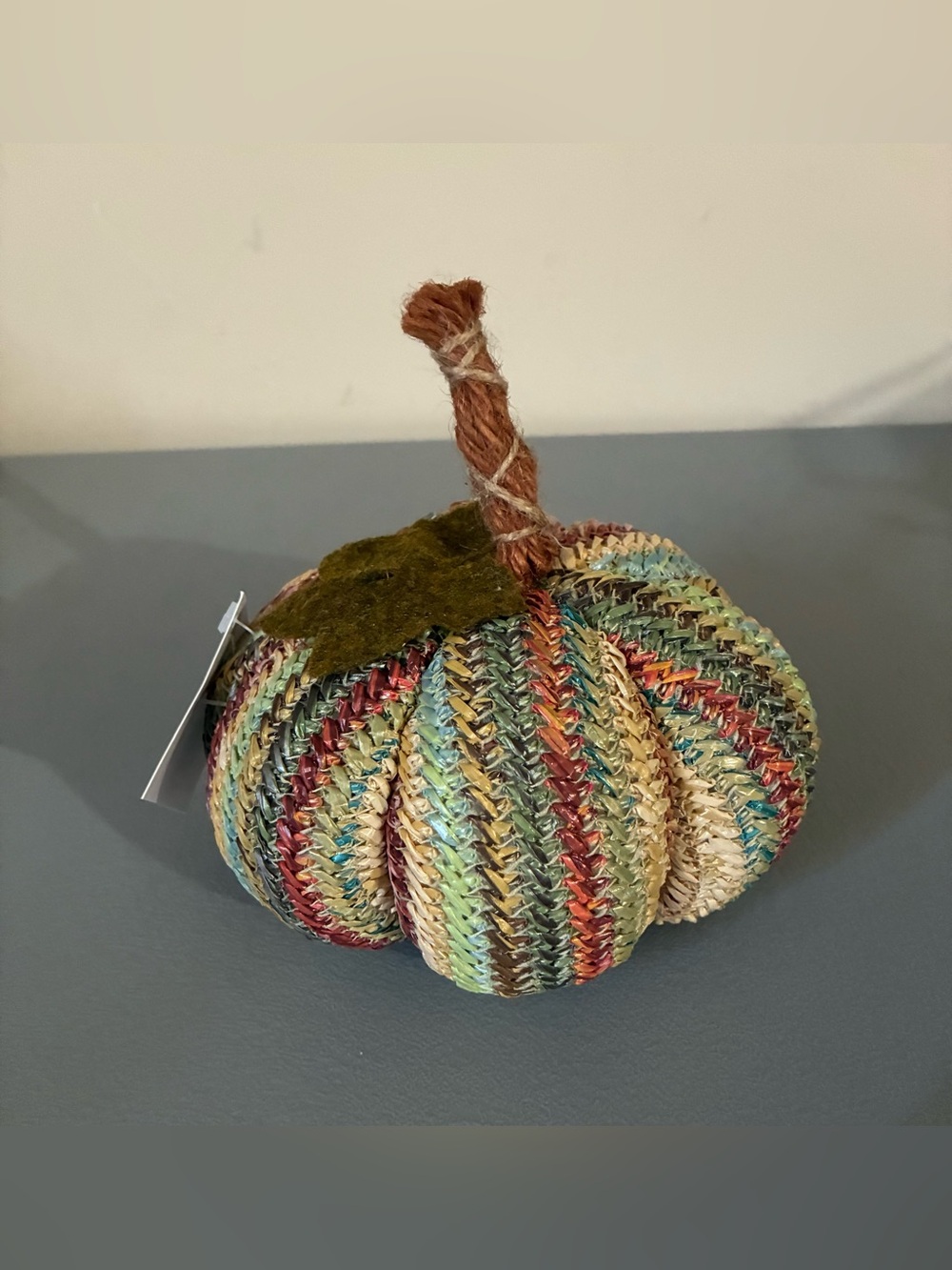 Hobby Lobby Decorative Pumpkin - Multicolor Fall Accent